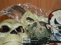 6 diverse halloween maskers - afbeelding 3 van  6