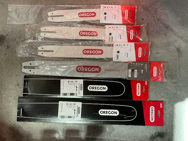 6 diverse kettingzaagbladen oregon - afbeelding 1 van  1
