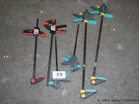 6 diverse lijmklemmen wo. bessy - afbeelding 1 van  2