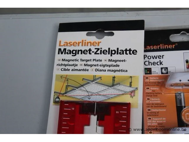 6 diverse meet/laser accessoires laserliner - afbeelding 3 van  3