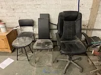 6 diverse stoelen