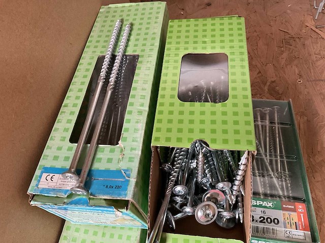 6 dozen lange houtschroeven - afbeelding 4 van  8