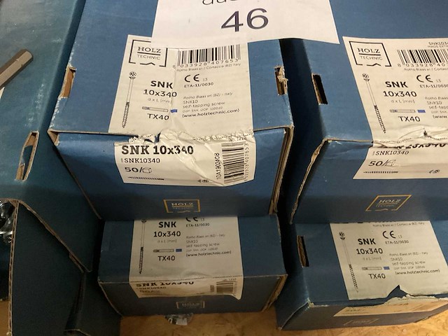 6 dozen lange houtschroeven - afbeelding 3 van  7