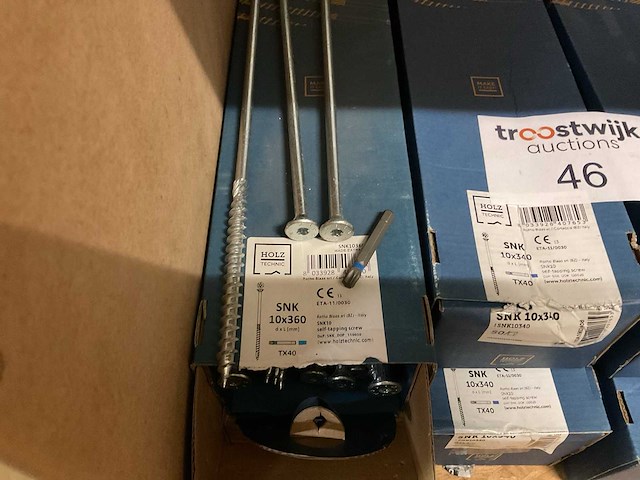 6 dozen lange houtschroeven - afbeelding 5 van  7