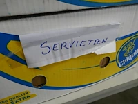 6 dozen servietten + pluchen beer - afbeelding 4 van  6