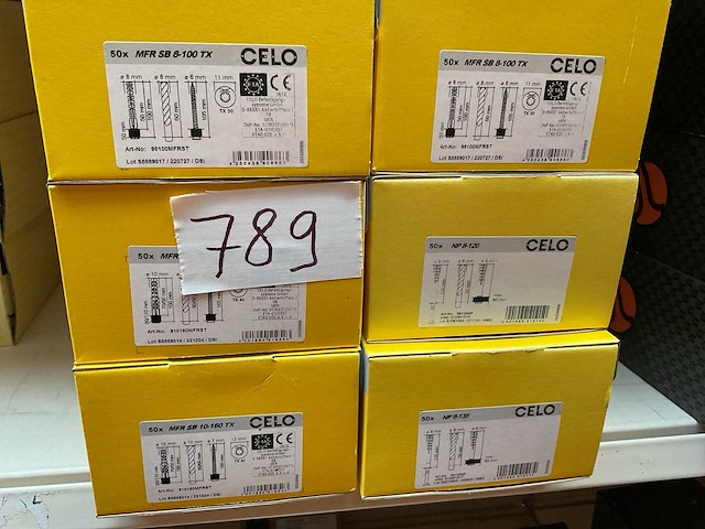 6 dozen slagpluggen - afbeelding 2 van  3