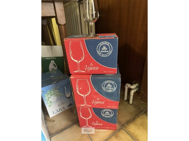 6 dozen wijnglazen durobor - afbeelding 2 van  4