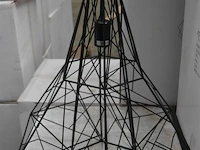 ±6 dozen x 1st design lamp draad zwart 52x46x56cm - afbeelding 1 van  5