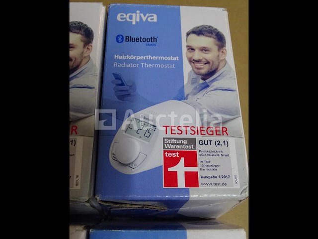 6 eqiva elektronische draadloze radiatorthermostaten - winkelwaarde € 294 - afbeelding 2 van  4