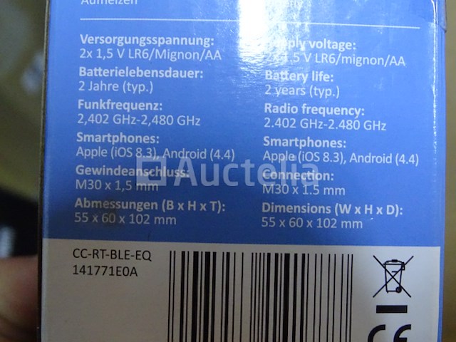 6 eqiva elektronische draadloze radiatorthermostaten - winkelwaarde € 294 - afbeelding 4 van  4