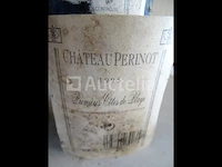 6 flessen 1ere côtes de blaye château perinot 1995 - afbeelding 3 van  4