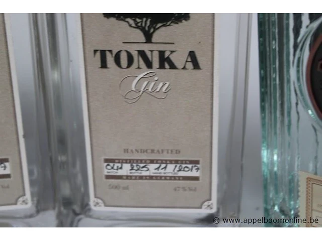 6 flessen à 50cl gin tonka 47% - afbeelding 3 van  4