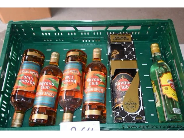 6 flessen à 70cl havana club 43% - afbeelding 1 van  2