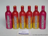 6 flessen à 70cl likeur rocketshot 17% - afbeelding 1 van  2