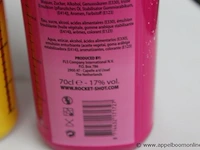 6 flessen à 70cl likeur rocketshot 17% - afbeelding 2 van  2