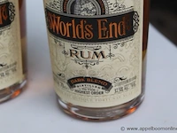 6 flessen à 70cl rum worlds end 37,5% - afbeelding 2 van  4