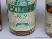 6 flessen à 70cl rum worlds end 37,5% - afbeelding 3 van  4