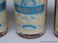 6 flessen à 70cl rum worlds end 37,5% - afbeelding 4 van  4