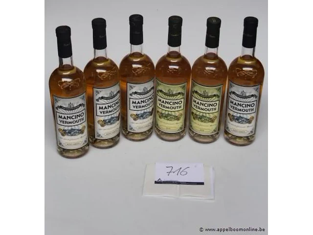 6 flessen à 70cl vermouth mancino - afbeelding 1 van  2