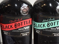 6 flessen à 70cl whiskey black bottle, 3x double cask, 3x island smoke 46,3% - afbeelding 2 van  2