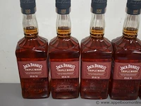 6 flessen à 70cl whiskey jack daniels triple mash 50% - afbeelding 2 van  2