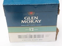 6 flessen à 70cl whisky glen moray 12yrs - afbeelding 1 van  2
