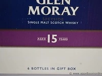 6 flessen à 70cl whisky glen moray 15yr 40% - afbeelding 2 van  2