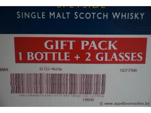 6 flessen à 70cl whisky glen moray 40% - afbeelding 2 van  2