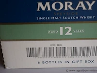 6 flessen à 70cl whisky glen moray speyside 12yr 40% - afbeelding 2 van  2