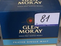 6 flessen à 70cl whisky glen moray speyside 40% - afbeelding 1 van  2