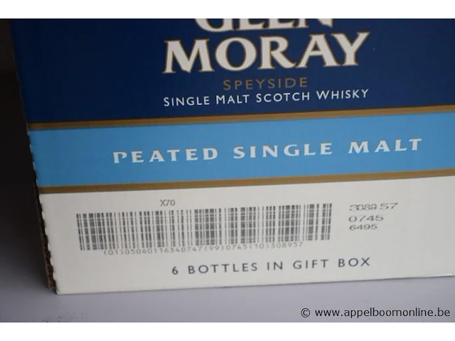 6 flessen à 70cl whisky glen moray speyside 40% - afbeelding 2 van  2