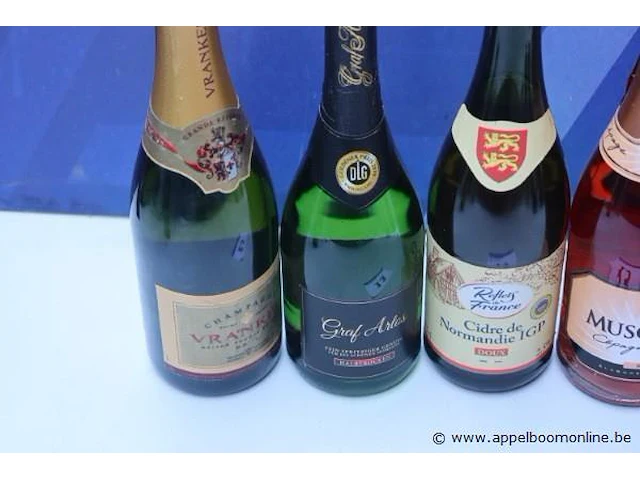 6 flessen alcohol wo champagne - afbeelding 2 van  3