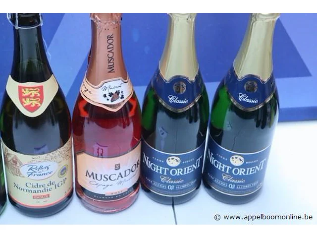 6 flessen alcohol wo champagne - afbeelding 3 van  3