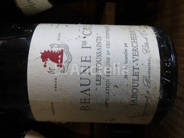 6 flessen beaune 1er cru les toussaints 1981 - afbeelding 2 van  8