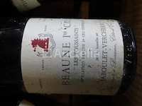 6 flessen beaune 1er cru les toussaints 1981 - afbeelding 2 van  8