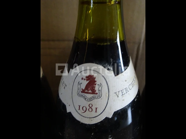 6 flessen beaune 1er cru les toussaints 1981 - afbeelding 7 van  8