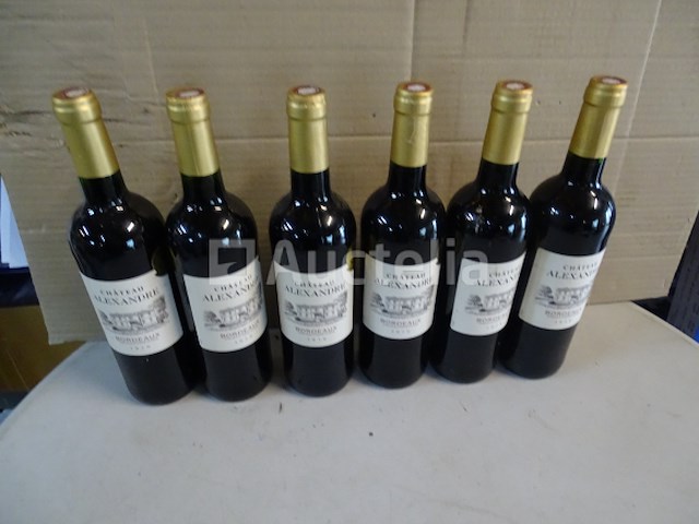 6 flessen bordeaux château alexandre 2020 - afbeelding 5 van  5
