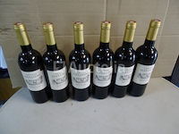 6 flessen bordeaux château alexandre 2020 - afbeelding 5 van  5