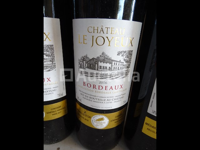 6 flessen bordeaux château le joyeux 2016 - afbeelding 3 van  12