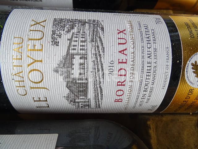 6 flessen bordeaux château le joyeux 2016 - afbeelding 7 van  12