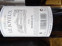 6 flessen bordeaux château le joyeux 2016 - afbeelding 10 van  12