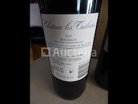 6 flessen bordeaux château les tuileries 2015 - afbeelding 4 van  4