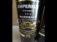 6 flessen bordeaux empereur (2014, 2017) - afbeelding 1 van  5