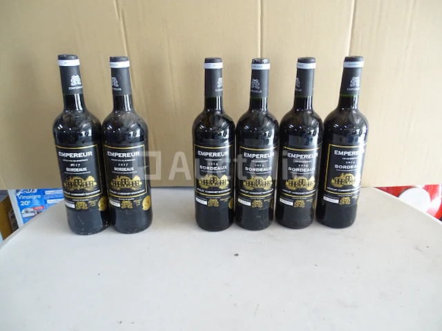 6 flessen bordeaux empereur (2014, 2017) - afbeelding 2 van  5