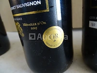 6 flessen bordeaux empereur (2014, 2017) - afbeelding 4 van  5