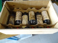 6 flessen bordeaux graves château chantegrive 2002 - afbeelding 3 van  8