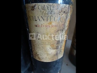 6 flessen bordeaux graves château chantegrive 2002 - afbeelding 6 van  8