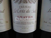 6 flessen bordeaux graves château la croix du sud 2007 - afbeelding 2 van  4