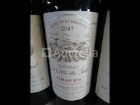 6 flessen bordeaux graves château la croix du sud 2007 - afbeelding 3 van  4