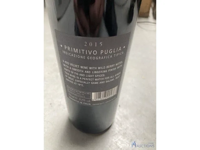 6 flessen cavalli neri 2015 - afbeelding 2 van  3